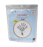 Jack Dempsey Needle Art Lavender 6 Inch Hoop Kit