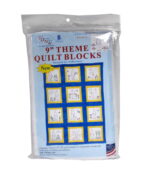 Jack Dempsey Needle Art Gnomes 9 Inch Theme Quilt Squares