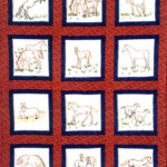 Jack Dempsey Needle Art Horses Theme Quilt Blocks