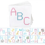 Jack Dempsey Needle Art ABC Cloth Nursery Book