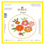 DMC Beginners Cross Stitch Kit XS Japanese Flowers BK1913