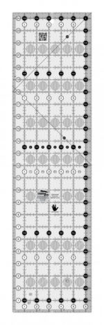 Creative Grids Left Handed Quilt Ruler 6-1/2in x 24-1/2in