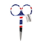 3-3/4 Inch Stars and Stripes Embroidery Scissors