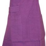 Dunroven House Solid Purple Apron