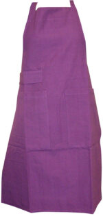 Dunroven House Solid Purple Apron