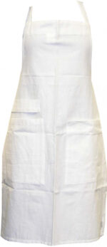 Dunroven House Solid White Apron