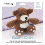 Leisure Arts Friend Bear Crochet Pudgies Kit 57172