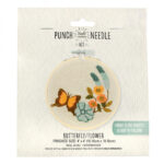 Needle Creations Butterfly 4 Inch Punch Needle Kit