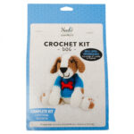 Needle Creations Dog With Sweater Crochet Kit