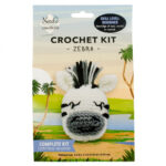 Needle Creations Safari Zebra Crochet Kit