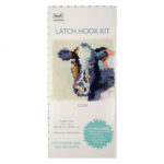 Needle Creations Cow Latch Hook Kit