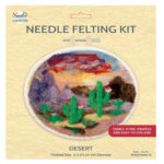 Needle Creations Needle Felting Kit Cactus Desert