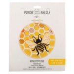 Needle Creations Honeycomb Bee Punch Needle Kit