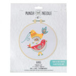 Needle Creations Birds 6 Inch Punch Needle Kit