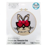 Needle Creations Bunny 6 Inch Punch Needle Kit