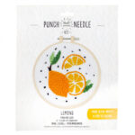 Needle Creations Lemons 6 Inch Punch Needle Kit