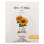 Needle Creations Sun Flowers Punch Needle Kit