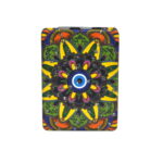 Evil Eye Mandala Kaleidoscope Peacock Cosmetic Mirror