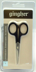 Gingher 4 Inch Lightweight Embroidery Scissors