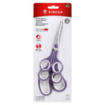 SINGER Fabric and Craft Soft Grip Scissor Set 3pc