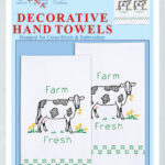 Jack Dempsey Needle Art Farm Fresh Decorative Hand Towels
