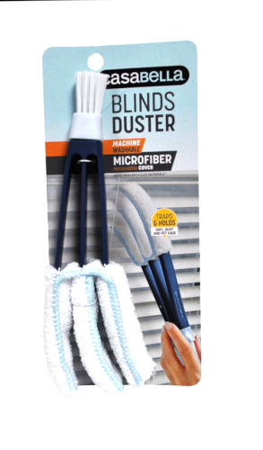 Casabella Microfiber Blinds Duster Grey 8500839