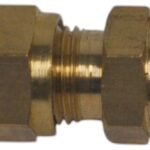 Commercial Extraction Brass Jet Wand Compression Fitting 1/4 Inch X 1/4 Inch B04CF
