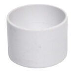 Vaculine Central Vacuum Cleaner White 2 Inch PVC Slip Coupling Fitting