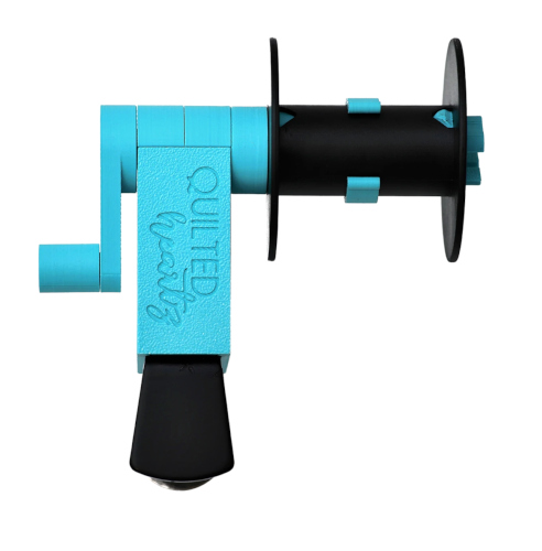 Quilted Heartz Peacock Blue Winding Eaze