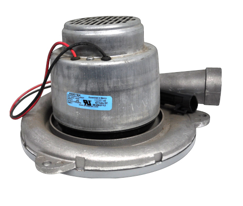 Ametek Lamb 8.4 Inch 42 Volt Single Stage B/B Tangential Bypass Vacuum Motor 122257-46