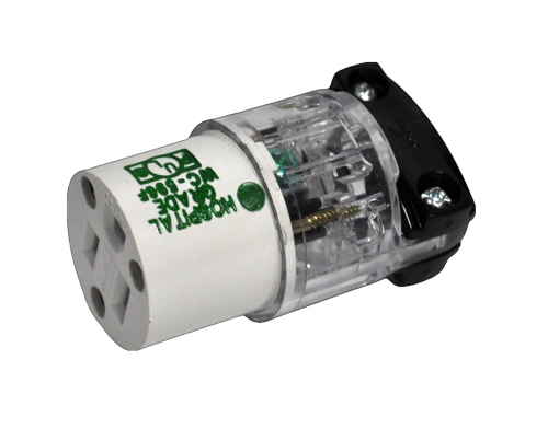 Eaton Arrow Hart Safety Grip Hospital Grade Straight Blade Connector Female Plug 8269