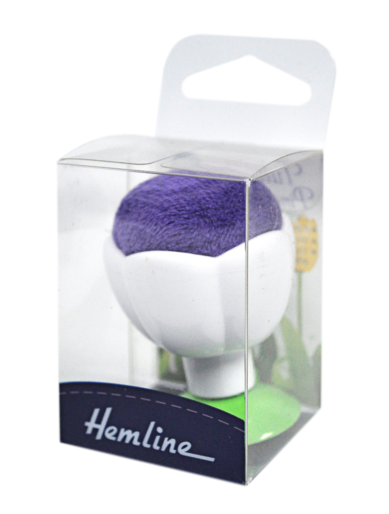 Tulip Pin Cushion With Suction Cup Purple