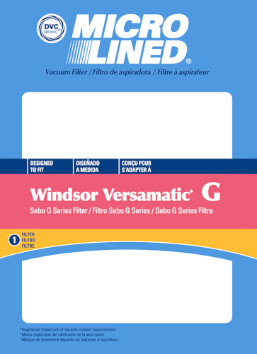 DVC Windsor Versamatic and Sebo G Series Upright Vacuum Filter 195240