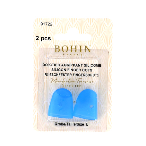 BOHIN Silicone Needle Puller Finger Cots Size Large 91722