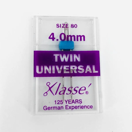 Klasse Twin Universal 4.0mm Sewing Machine Needle Size 80