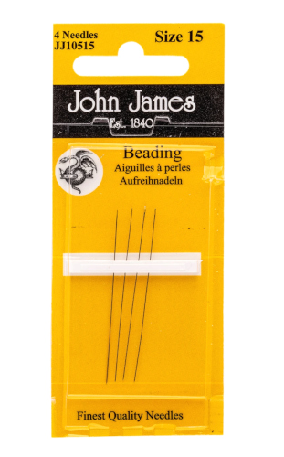 John James Beading Size 15 Hand Sewing Needles JJ10515