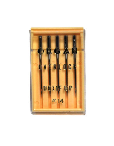 Organ Overlock DCx1F Ball Point Sewing Machine Needles Size 14