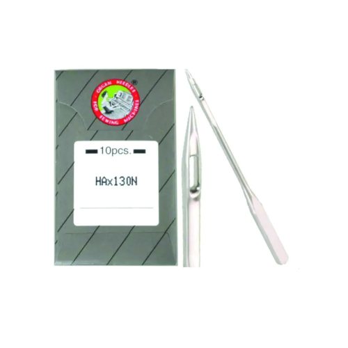 Organ Topstitch Titanium Flat Shank Regular Point Needles HAX130N 12PD