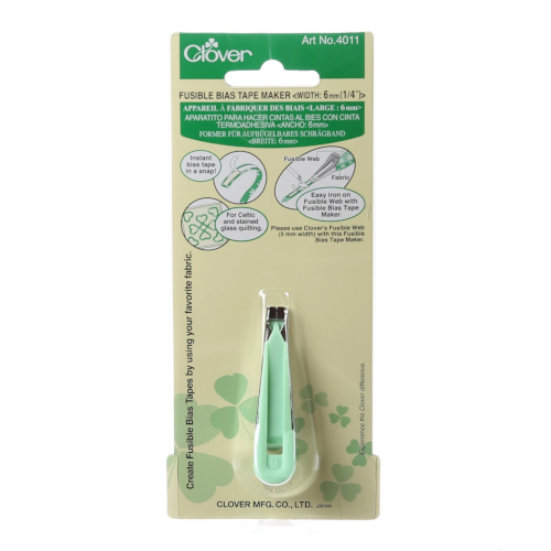 Clover Fusible Bias Tape Maker 1/4 Inch 4011