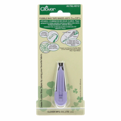 Clover Fusible Bias Tape Maker 3/8 Inch 4012