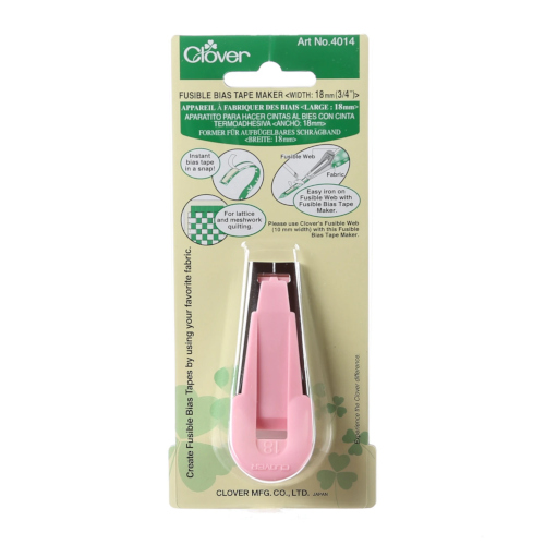 Clover Fusible Bias Tape Maker 3/4 Inch 4014