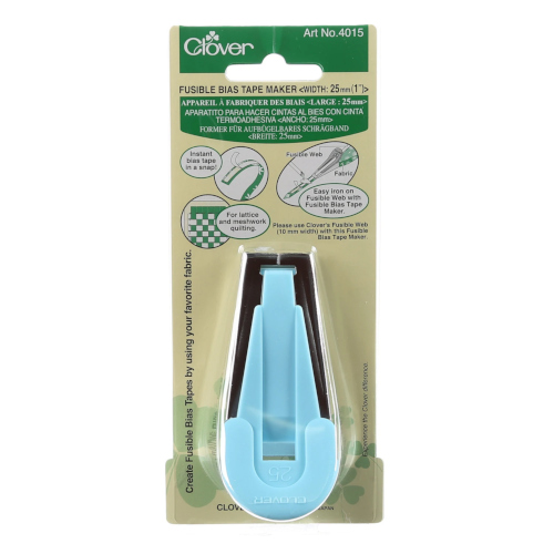 Clover Fusible Bias Tape Maker 1 Inch 4015