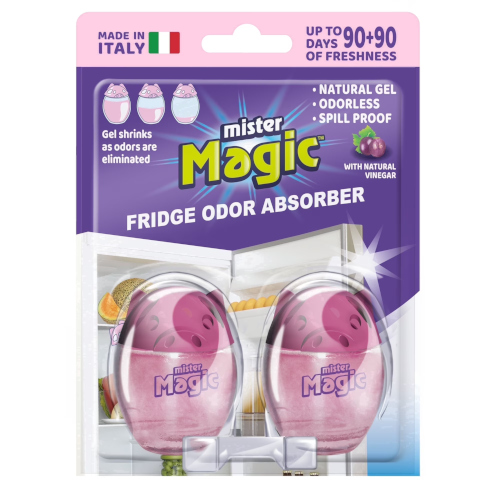 Mister Magic Fridge Odor Absorber 2 Count 1 Pack Vinegar