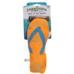 Doggijuana Get to the Beach Flip Flop Juananip Bundle Squeaky Plush Dog Toy